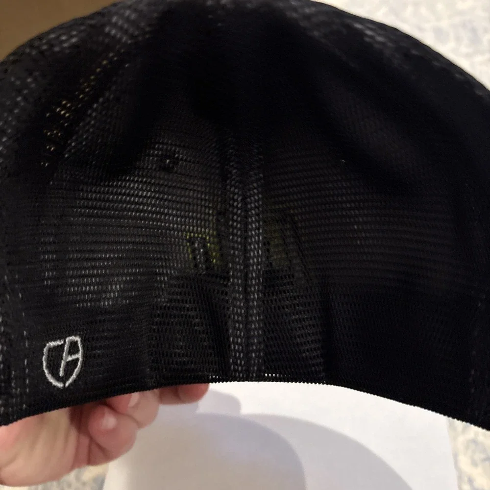 Cap America Cap, University Of Oregon, Flexfit, L/XL, Trucker, Gray/Black